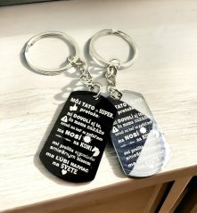 KĽÚČENKA S GRAVÍROVANÍM TATO