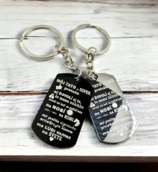 KĽÚČENKA S GRAVÍROVANÍM TATO