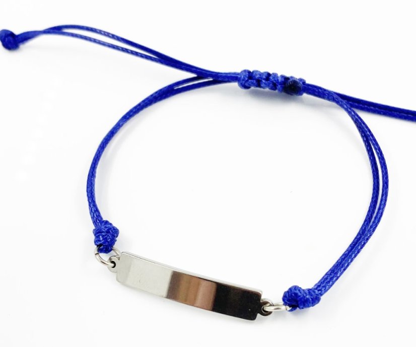 Karkötő nemesacél lemezzel - téglalap