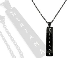 PRÍVESOK S GRAVÍROVANÍM - obdĺžnik 4,5x1cm