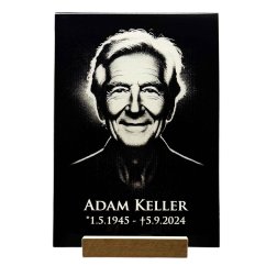 Személyre szabott üveglap gravírozott fényképpel – emlék a szeretteinkről vagy elegáns dekoráció