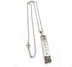 PRÍVESOK S GRAVÍROVANÍM - obdĺžnik 4,5x1cm