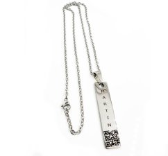 GRAVÍROZOTT MEDÁL - TÉGLALAP 4,5x1cm