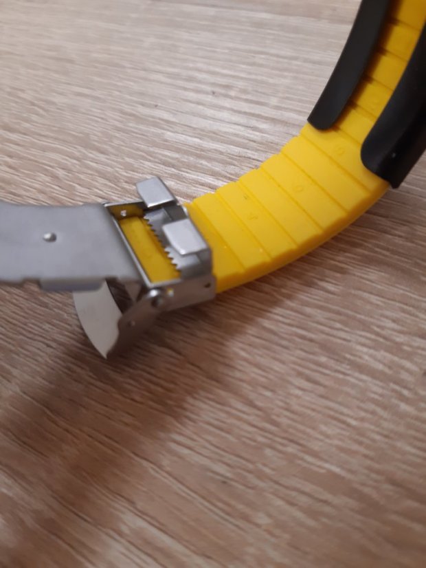 Náramek s gravírováním NM05 MAXI YELLOW