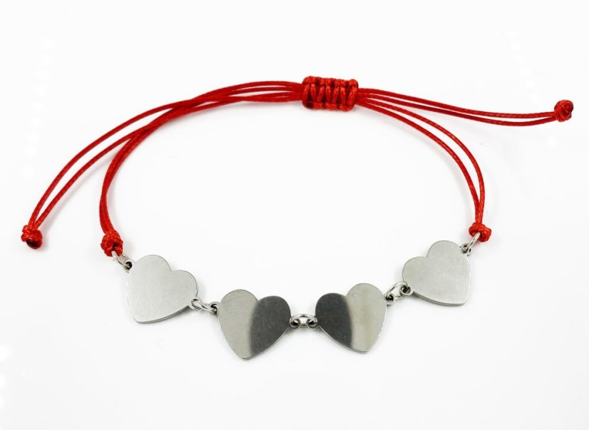 Karkötő választató darab szívvel