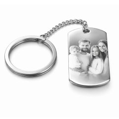 Klíčenka s gravírovanou fotografií – Army