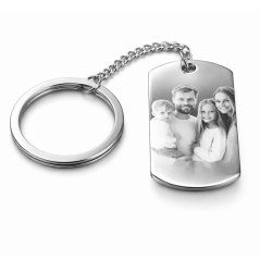 Kľúčenka s gravírovanou fotografiou – Army