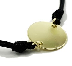 Zlatý kruh na šnúrke