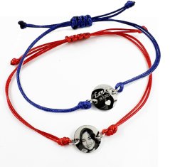 Náramok s oceľovým kruhom  1,2cm