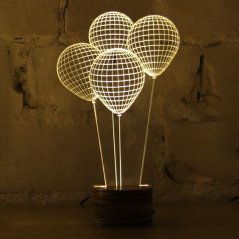 LED lámpa LÉGGÖMBÖK
