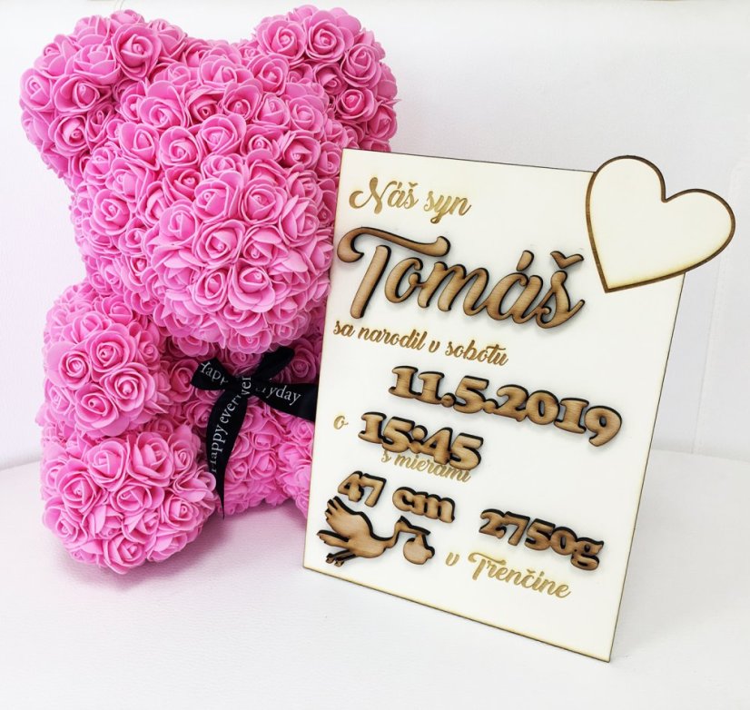 Emléktábla újszülötteknek