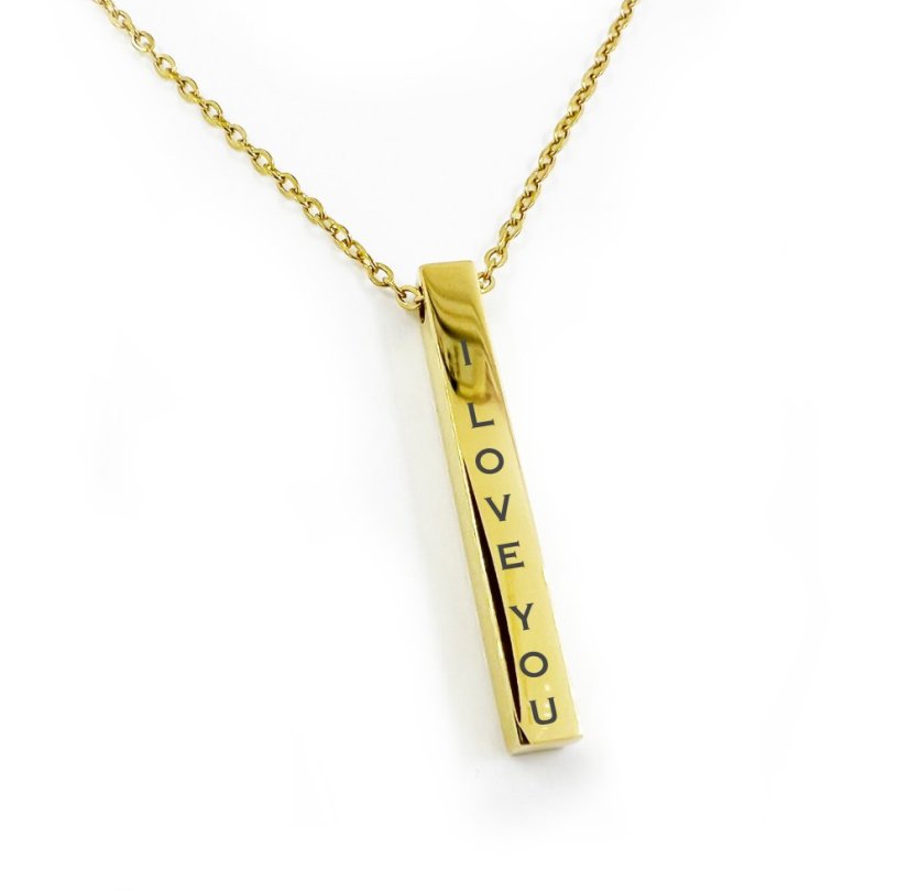 Přívěsek s gravírováním - QUADRA