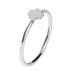 PRSTEŇ M02 - ŠTVORLÍSTOK strieborný