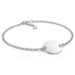 Strieborný náramok s kruhom – NAR02