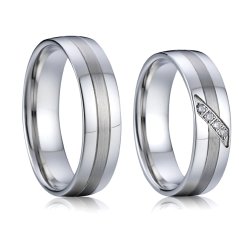 Ocelové prsteny MGT-S018