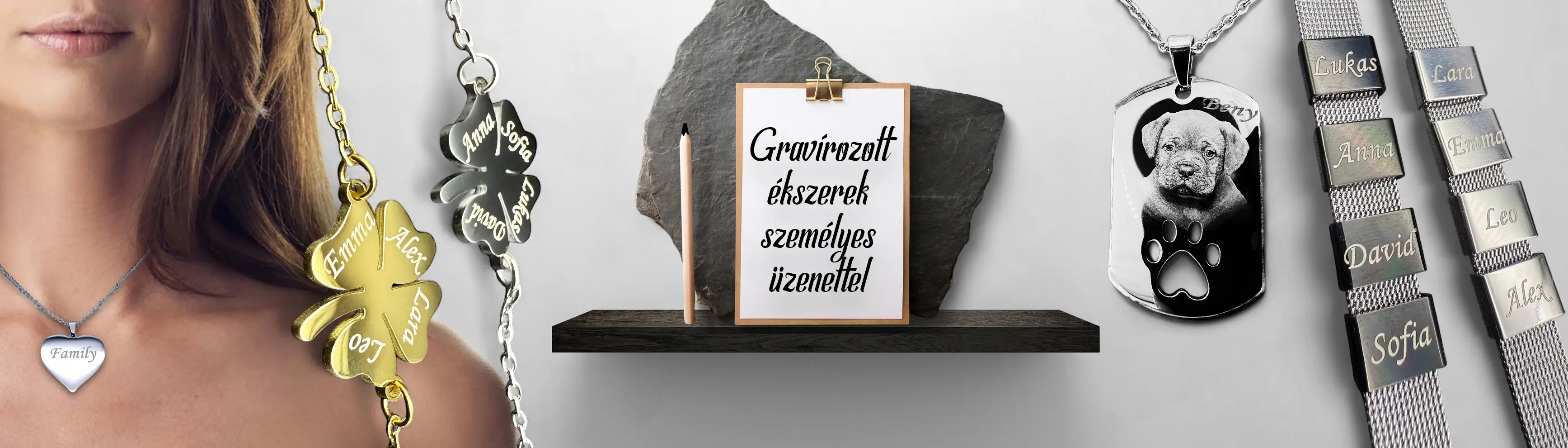 Karkötők és Medálok