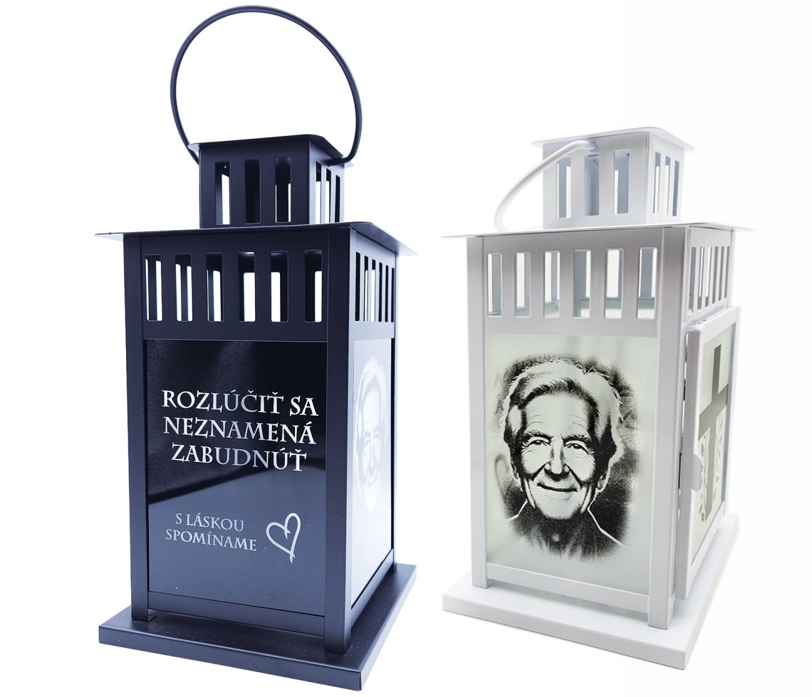 Lampáše a spomienkové stojany