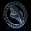 LED lampa GYROSKOP