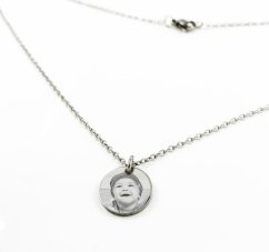 PŘÍVĚSEK S GRAVÍROVÁNÍM FOTOGRAFIE - MEDAILON