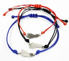 Náramok s oceľovou nožičkou