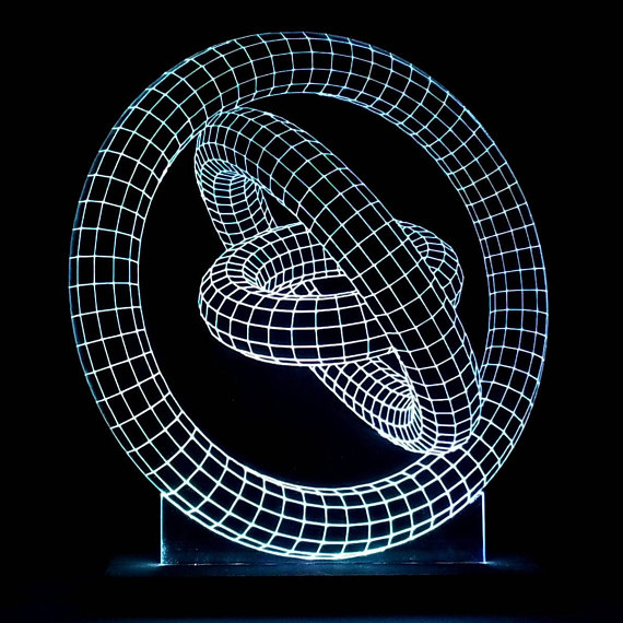 LED lampa GYROSKOP