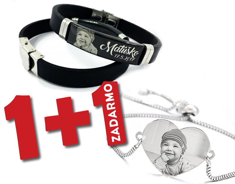 Gravírozott karkötők, akciós double pack csomag